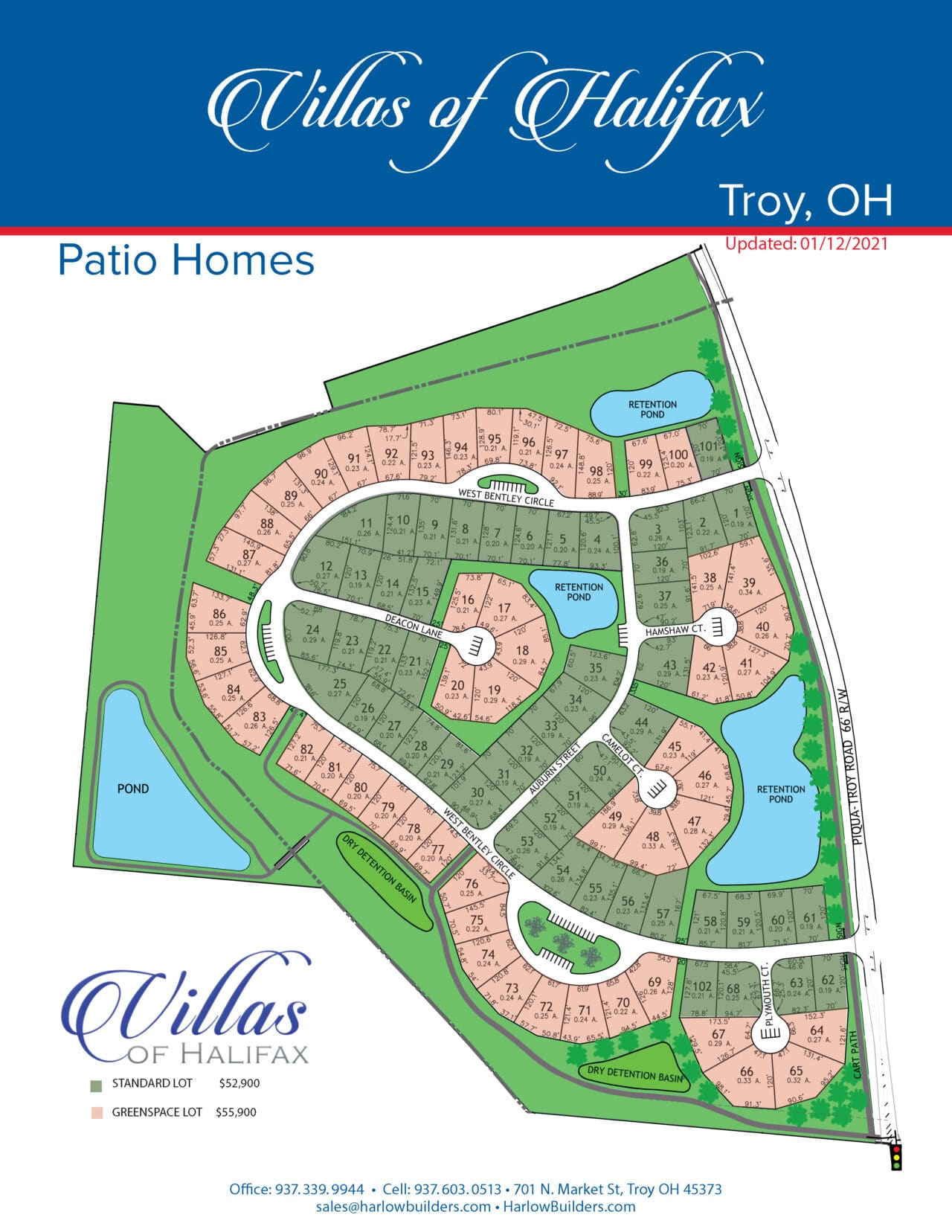 Villas of Halifax Live a Maintenance Free Lifestyle Homes in Troy, OH